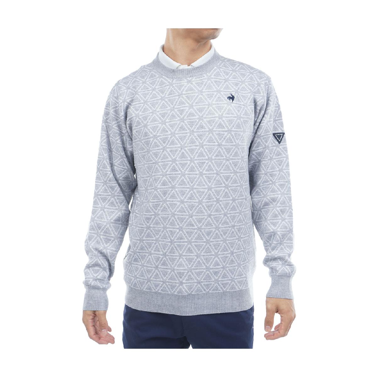 ルコックスポルティフ ゴルフ　Le coq sportif GOLF　トライアングル柄セーター