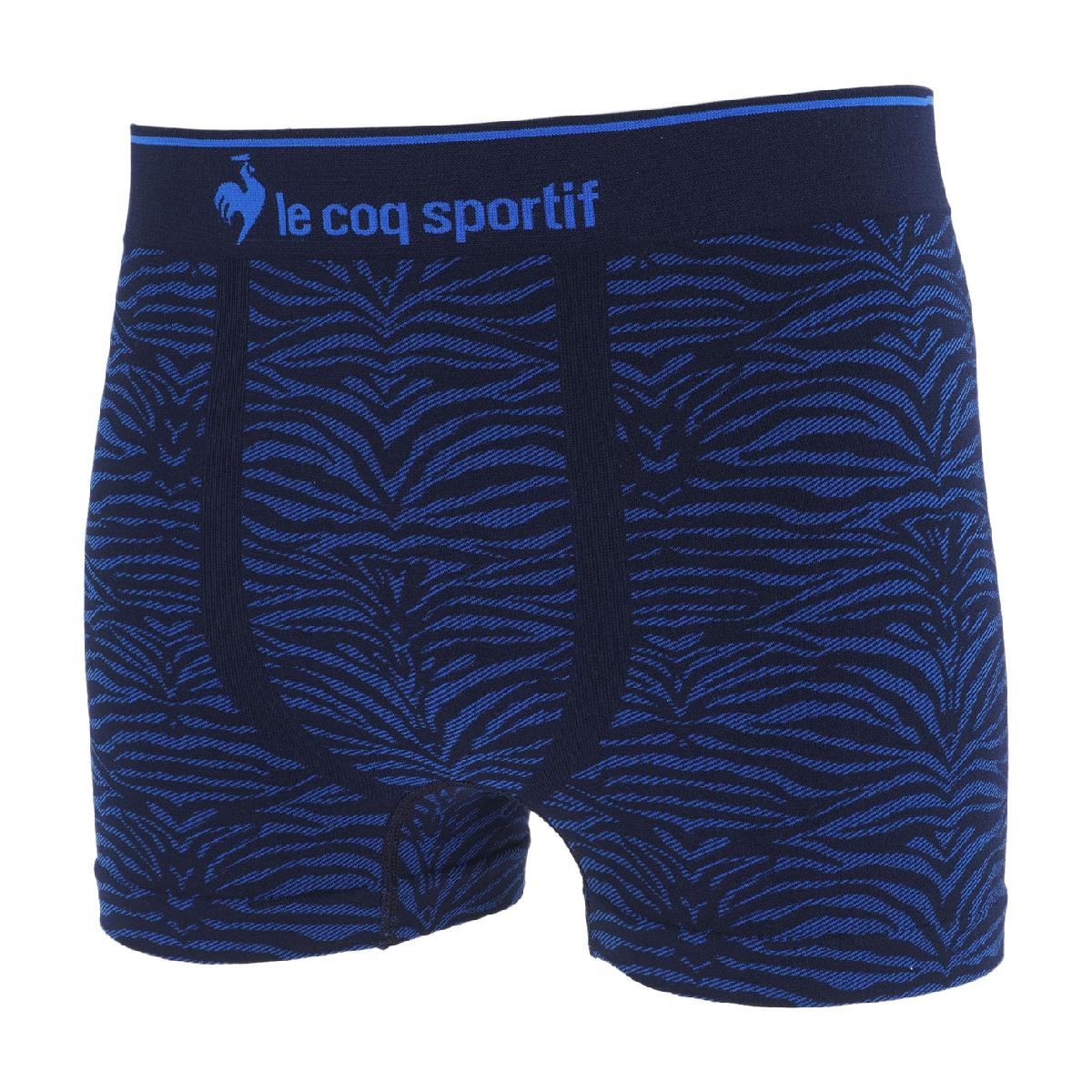 ルコックスポルティフ　le coq sportif　ゼブラ柄 ストレッチ 成型前閉じアウトゴム ボクサーパンツ
