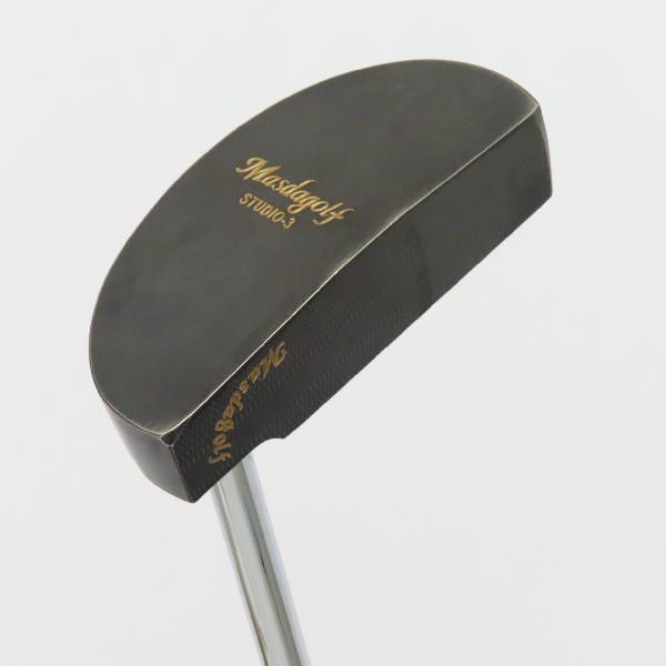 乐天商城 - 【中古】マスダゴルフ　MASDAGOLF　スタジオ-3 パター スチールシャフト　【34】シャフト：スチールシャフトCランク　フレックス計測項目外　男性用 メンズ用　右用