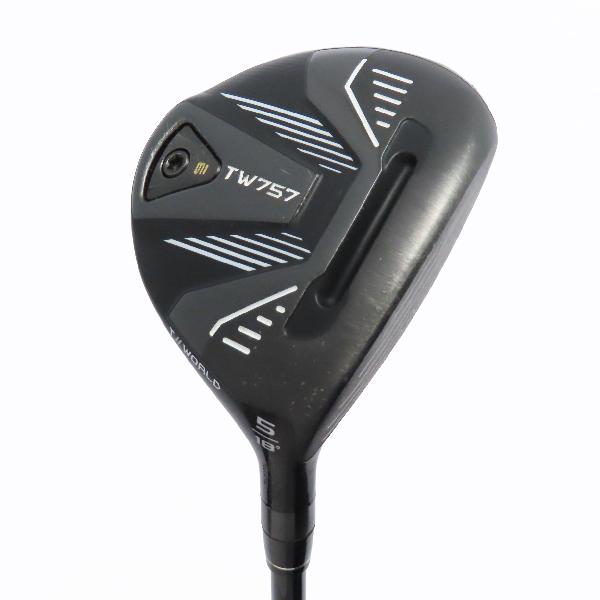 【中古】本間ゴルフ　TOUR WORLD　TOUR WORLD TW757 フェアウェイウッド VIZARD PT(Platinum)　【5W】シャフト：VIZARD PT(Platinum)CDランク　フレックス設定無　男性用 メンズ用　右用