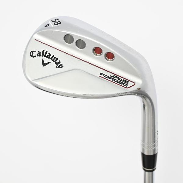 【中古】キャロウェイゴルフ　Callaway Golf　JAWS FORGED クロムメッキ仕上げ ウェッジ Dynamic Gold Burgundy　【58-09】シャフト：Dynamic Gold BurgundyDランク　フレックスS200　男性用 メンズ用　右用