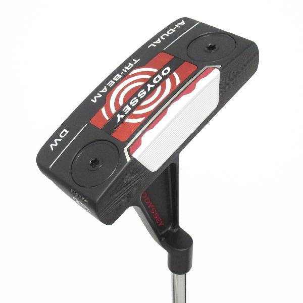 【中古】オデッセイ　Ai-DUAL　Ai-DUAL TRI-BEAM DW CS パター スチールシャフト　【33】シャフト：スチールシャフトCランク　フレックス計測項目外　男性用 メンズ用　右用