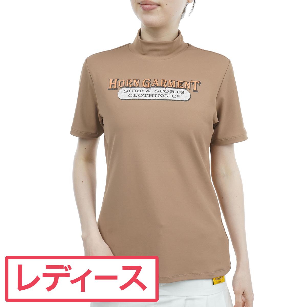 ホーンガーメント　HORN G.M.T　サファリグラフィックモック半袖Tシャツ　レディス