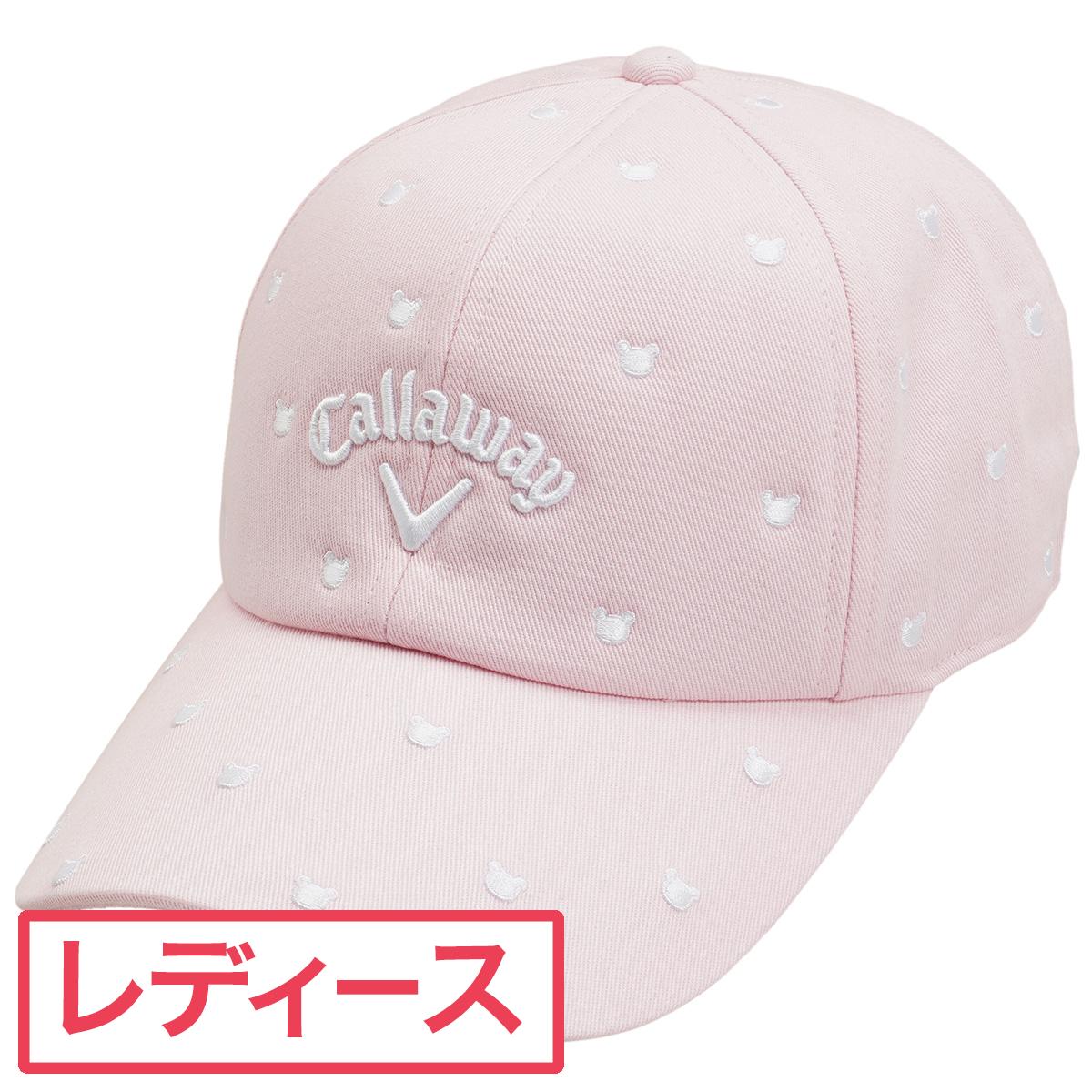 キャロウェイゴルフ　Callaway Golf　クマ型刺繍キャップ　レディス