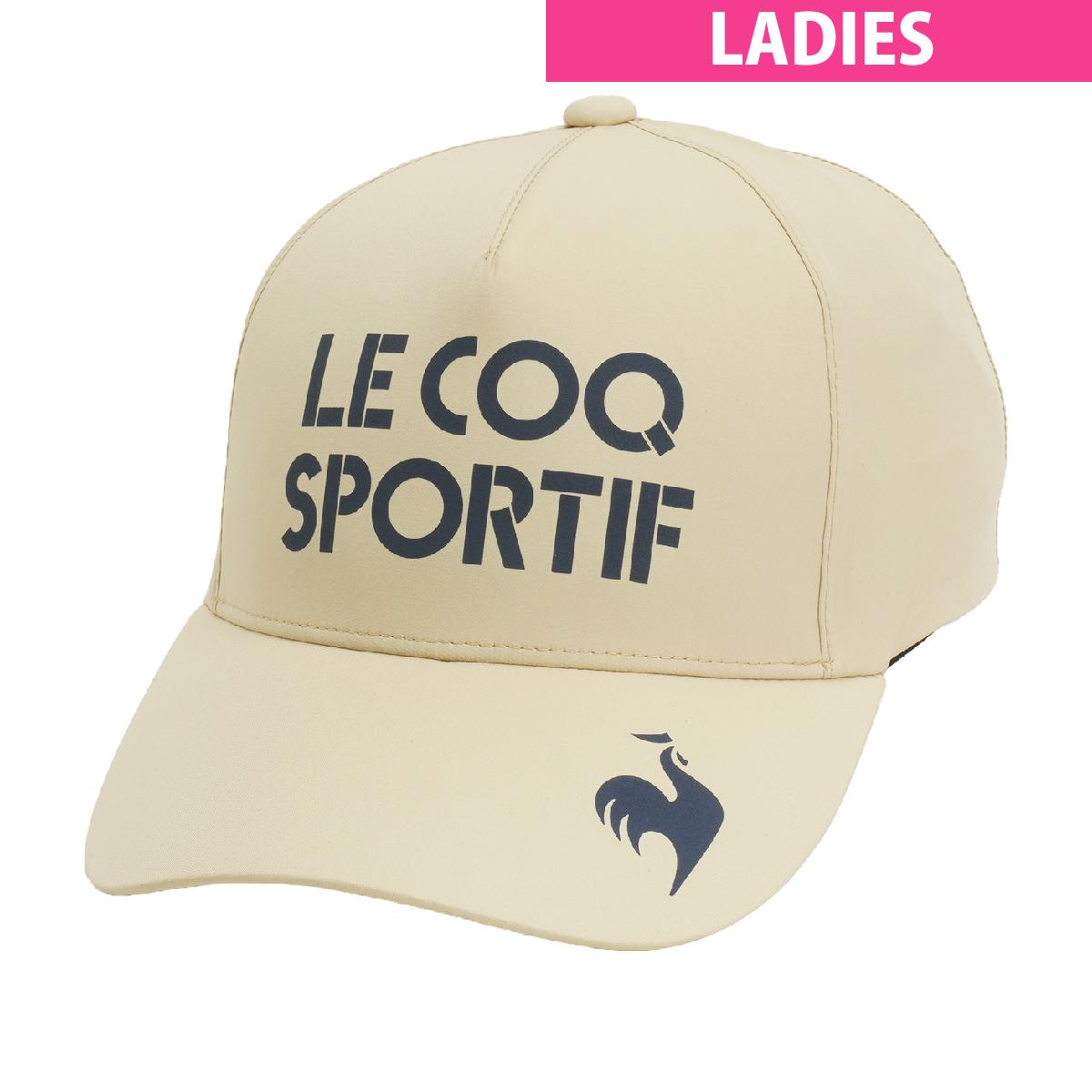 ルコックゴルフ　Le coq sportif GOLF　ストレッチ レインキャップ　レディス