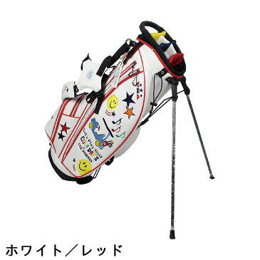 ブルーティーゴルフ　BLUE TEE GOLF　スマイル＆カート スタンドキャディバッグ[ゴルフ ゴルフ用品 バッグ キャディバッグ スタンド クラブケース ユニセックス 男女兼用 即納 あす楽] | 父の日ギフト プレゼント