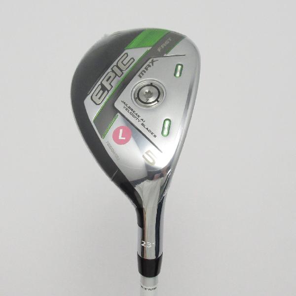 【中古】キャロウェイゴルフ　EPIC　EPIC MAX FAST ユーティリティ ELDIO 40 for Callaway　レディス 【U5】シャフト：ELDIO 40 for CallawayAランク　フレックスL　右用