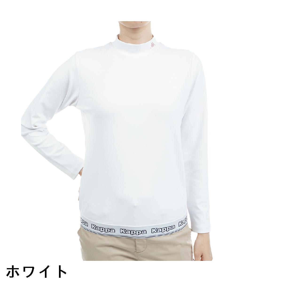 カッパ　Kappa GOLF　モックネック長袖シャツ　レディス