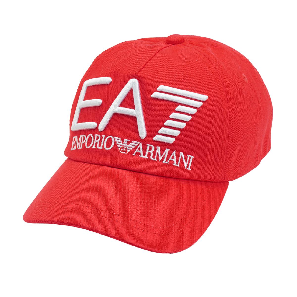 エンポリオ アルマーニ イーエーセブン EMPORIO ARMANI EA7 トレインロゴシリーズ EMBROIDERY キャップ