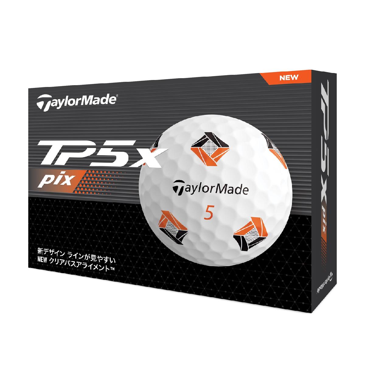 TP5x pix ボールテーラーメイド / TP5商品の特徴■Newクリアパスアライメント(△→◇)■Pix専用サイトライン(長めでセットしやすい)■Newスピードラップコアで初速アップとソフト化を高い次元で両立■キャストウレタンカバー(業...