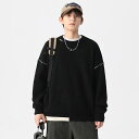 ニット セーター メンズ 長袖 トップス カットソー 秋 秋服 秋物 冬 冬服 冬物 メンズニット ゆったり おしゃれ 誕生日 プレゼント 暖かい ブルー ブラ...