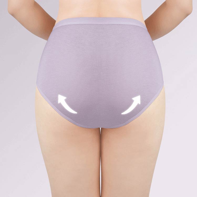 20枚セット 使い捨て パンツ ショーツ ハイウエスト レディース 下着 インナー 使い捨て下着 使い捨てショーツ 綿 個別包装 妊娠 深履き 女性用 マタニティ 生理用 伸縮 通気性 無地 3