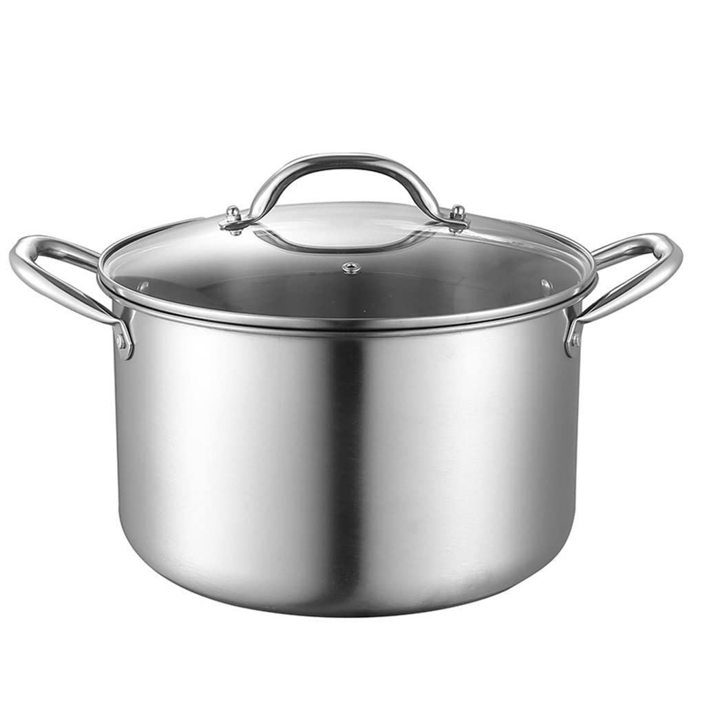 鍋セット ih 鍋 両手鍋 カレー鍋 寸胴鍋 ステンレス キャンプ アウトドア 大鍋 ih対応 28cm 卓上鍋 深型 大きい鍋 調理器具 スチームラック付き ガラス鍋蓋付 オール熱源対応