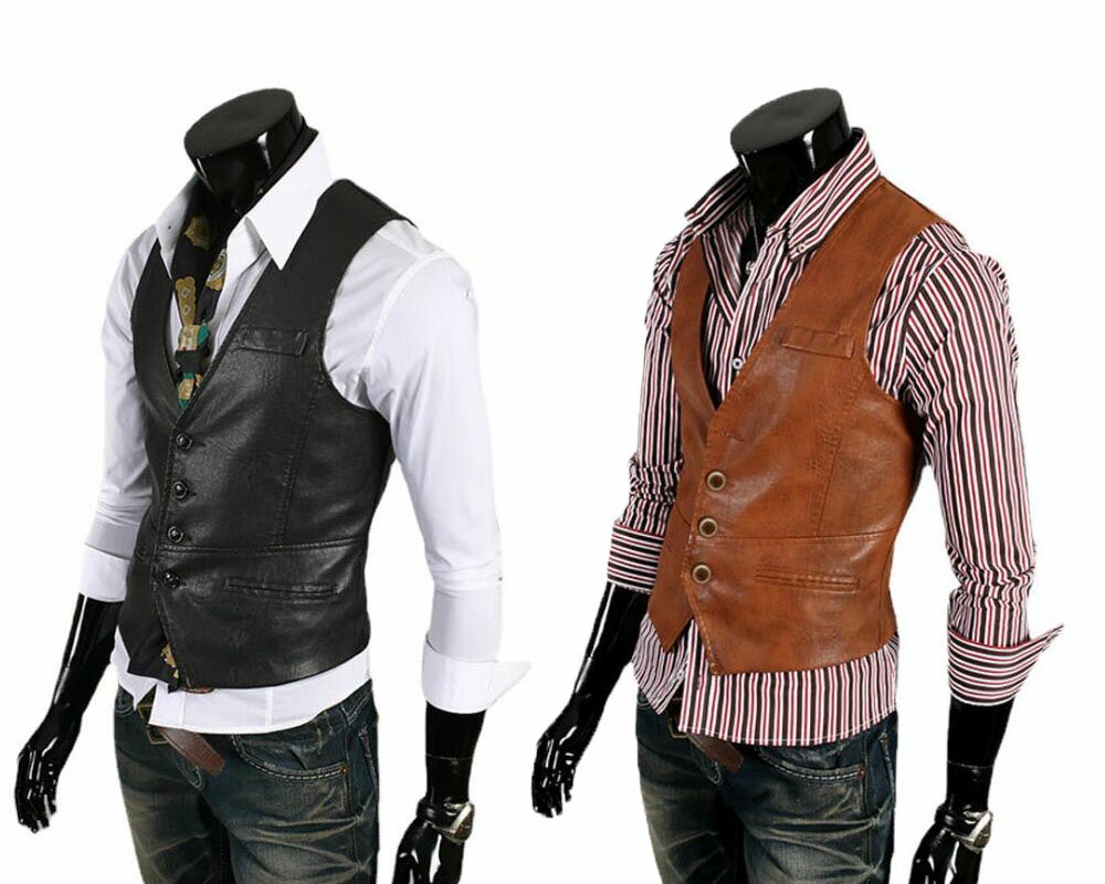 レザーベスト メンズ ライダース ベスト PU ベーシックベスト スリム ジレベスト 合成皮革 ジレ かっこいい ロック 歌手 大きいサイズベスト ダンス衣装 舞台