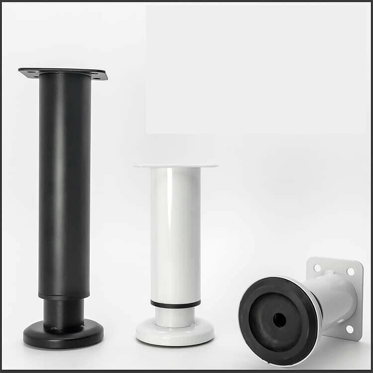 テーブル 脚 パーツ 4脚セット アイアンレッグ 4本セット 家具 高さ調整 DIY ちゃぶ台 デスク diy ローテーブル ダイニングテーブル 家 ソファー ベッド [2]