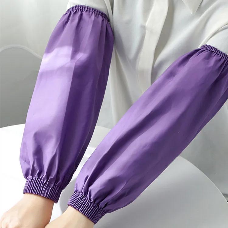 腕カバー アームカバー 袖カバー 防水 作業用 レディース メンズ 業務用 掃除 作業 調理 袖口カバー 台所 キッチン 保育士 給食 厨房 水回り 陶芸 園芸 水仕事 ロング丈 事務所 炊事