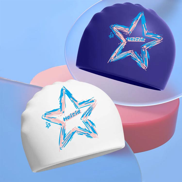 ロングヘア スイミング スイム メンズ レディース スイミングキャップ キャップ ジム 水泳キャップ フィットネス 大人 ストレッチ シンプル シリコンキャップ シリコン 伸縮性抜群 2