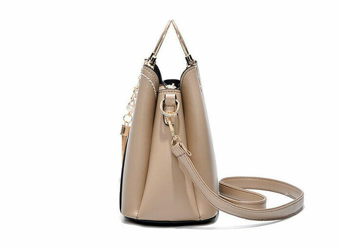 ハンドバッグ レディース 小さめ ショルダーバッグ 2way 大人 セレモニーバッグ フォーマル 配色 斜めがけ ファスナー 通勤 オフィス 仕事バッグ 大 仕切り カジュアル 2