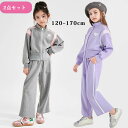 子供服 ジャージ 女の子 セットアップ 2点セット スポーツウェア 韓国風 春 秋 スウェット ジッパー 長袖