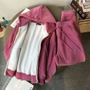 3色 セットアップ スウェット パンツ ジャージ 上下セット ローズレッド ブルー ブラック 赤 青 黒 フード付き パーカー 前開き 個性的 ズボン スポーティー スポーツウエア かっこいい