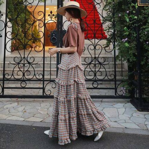 2色 ワンピース レディース ロングワンピ ティアード フレアスカート マキシワンピ マキシ丈 キャミワンピ おしゃれ 大人可愛い 個性的 大きいサイズ フェミニン レトロ ハイウエスト 2色 ワンピース レディース ロングワンピ ティアード フレアスカート マキシワンピ マキシ丈 キャミワンピ おしゃれ 大人可愛い 個性的 大きいサイズ フェミニン レトロ ハイウエスト
