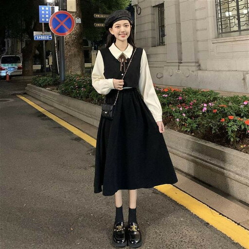 2色 レイヤード風ワンピース リボン コーデュロイ かわいい 大人可愛い きれいめ おしゃれ 清楚 レトロ お洒落 こなれ感 ラブリー キュート 大人 主役級 ハイウエスト レディース 無地 2色 レイヤード風ワンピース リボン コーデュロイ かわいい 大人可愛い きれいめ おしゃれ 清楚 レトロ お洒落 こなれ感 ラブリー キュート 大人 主役級 ハイウエスト レディース 無地