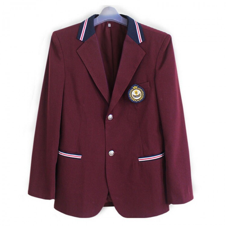 学生服 スクールブレザー 男 スーツ ブレザー ジャケット 男の子 制服 学生 男の子スーツ 子供スーツ ボーイズ 中学生 高校生 二つボタン ジュニア フォーマル