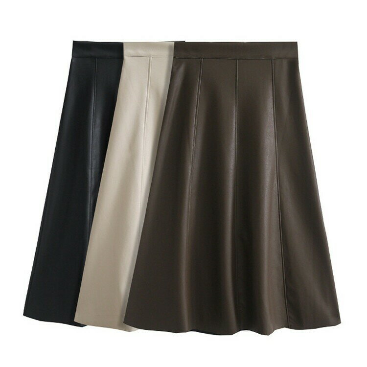 レザースカート レディース ボトムス マキシ丈 フェイクレザー Aライン 合皮 大きいサイズ ゆったり 冬..