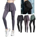 ヨガウェア レギンス スパッツ ショートパンツ付き レディース ボトムス ヨガレギンス ジムウェア ダンス フィットネス ピラティス スポーツ 美 かわいい おしゃれ 体型カバー