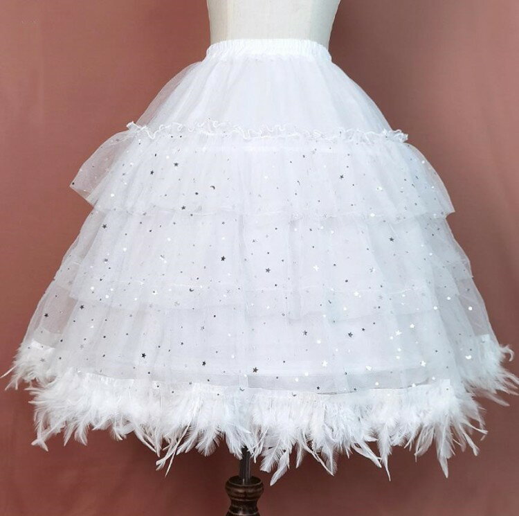 60cm パニエコスプレ ロリータ スカート インナーコスチューム衣装Lolita文化祭 学園祭 レディース パニエゴスロリ萌え系 パーティーふわふわお茶会 クリスマス 舞台