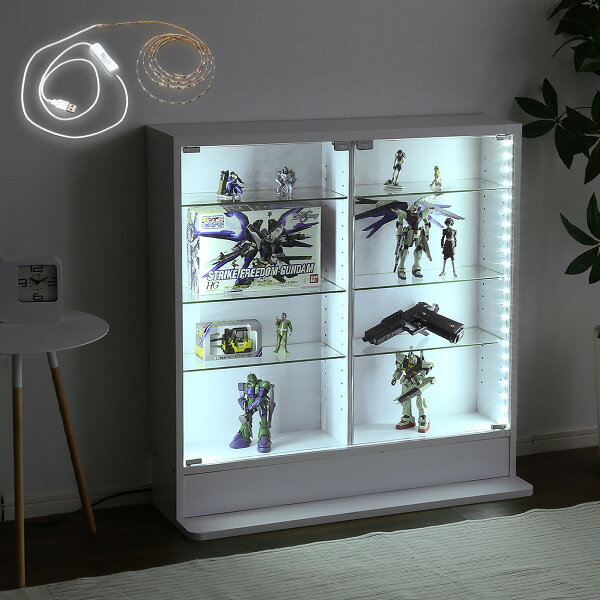 LEDライト コレクションラック専用 ライト 照明器具 インテリアライト LEDイルミネーション USB タイプ コレクションラック 専用 LEDテープライト ...