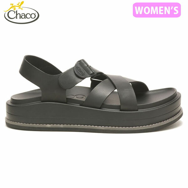 Chaco チャコ サンダル レディース Ws タウンズ ミッドフォーム ブラック TOWNES MIDFORM ストラップサンダル 厚底 アウトドア 旅行 JCH109392 CHA12365298392