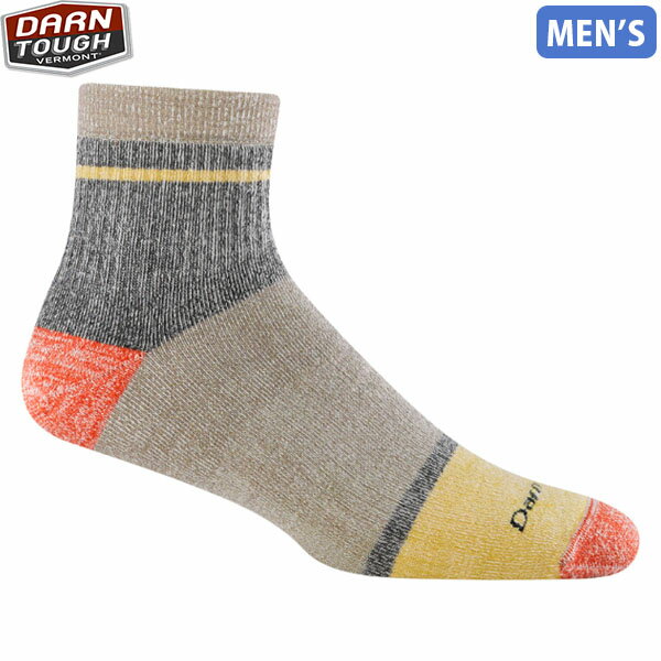 ダーンタフ DarnTough 靴下 6118 メンズ ホームベース ショーティ ヘビーウェイト フルクッション ライ メリノウール 厚手 暖かい DAR19446118003