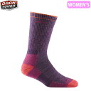 ダーンタフ レディース 1907 ハイカー ブーツソック ミッドウェイト クッション プラムヘザー 靴下 ソックス DARN TOUGH DTV DAR1944...