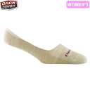 ダーンタフ レディース 6044 ソリッド ノーショーインビジブル ライトウェイト オートミール 靴下 ソックス DARN TOUGH DTV DAR19446...