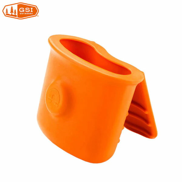 ジーエスアイ シリコンポットグリッパーGSI ジーエスアイ シリコンポットグリッパーはお湯を沸かしたポットなど素手で持つには熱い物を簡単に持ち運ぶことが出来ます。またマグネットが埋め込まれているので、使用しない時にはストーブのガス缶などへ付けておくことができ、紛失防止にもなります。■サイズ：4×5×3■重量：12g GSIとは キャンプでの調理と食事は、最も楽しい思い出を作ってくれます。このキャンプ、アウトドア用のユニークな調理器具を一筋に供給しているGSI outdoors(ジーエスアイ)は、アウトドアライフをさらに豊かにするブランドです。 ※メーカーやモデル等によりサイズ感は異なります。サイズは目安としてお考えください。 ※写真の色と実際の商品の色は多少異なる場合がございます。 ※商品画像はメーカー提供のサンプル画像です。 製品仕様・デザインは改良のため予告なく変更される場合がありますのでご了承ください。 正規品 未使用新品 当店のブランド商品は全て本物です。安心してショッピングをお楽しみください。