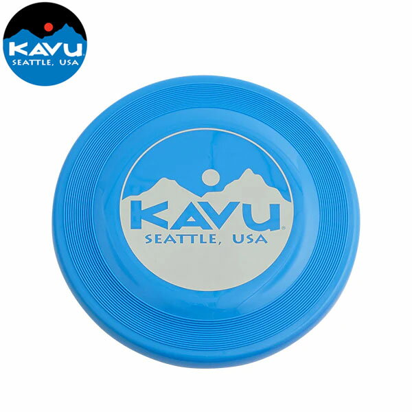 カブー KAVU ディスク ブルー フリスビー 公園 アウトドア 国内正規品 KAV19820326132000