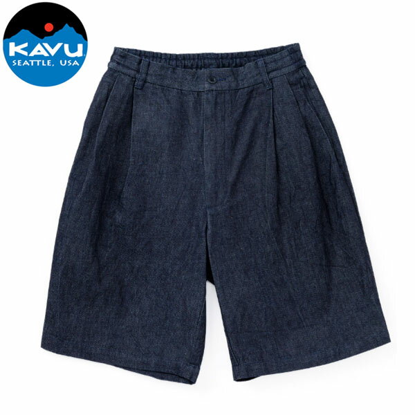 カブー KAVU メンズ ショートパンツ 51ストリートショーツ デニム イージーパンツ KAV19822209042