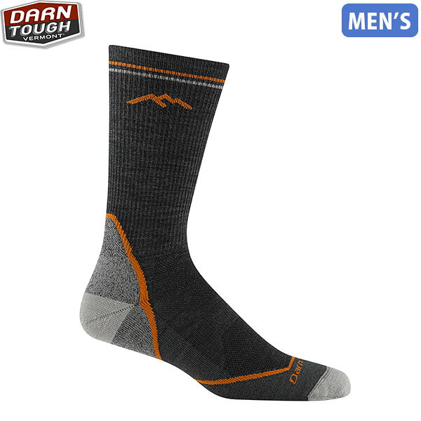 ダーンタフ DarnTough 靴下 メンズ Ms ライト ハイカー ブート ライトウェイト クッション チャコール 5028-Charcoal DAR19445028053