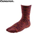 CARAVAN キャラバン 靴下 ソックス 足袋 二本指 RLドラロン マダラックス・TABI 245ロッソ メンズ レディース 吸汗速乾・抗菌防臭糸 トレッキ...