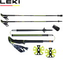 レキ LEKI トレッキングポール 折りたたみ式 シェルバFX_ONE_カーボン 190ブラック 2本組 山登り CARAVAN キャラバン 1300482 L...