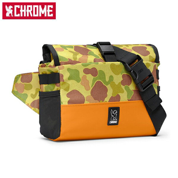 N[ _ugbN nho[ XO obO BG328DKMO ] CHROME DOUBLETRACK HANDLEBAR BAG DUCKCAMO CRMBG328DKMO