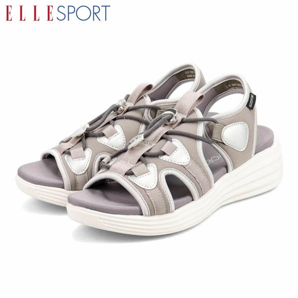 エル スポーツ ELLESPORT レディース 靴 スニーカーサンダル ESP12557A GRAY マドラス madras ELLESP12557AGRY