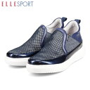 エル スポーツ ELLESPORT レディース 靴 スリッポン スニーカー ESP12568A NAVY-TX マドラス madras ELLESP12568A...
