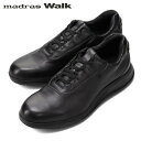 マドラスウォーク madras Walk メンズ ゴアテックス カジュアルシューズ スリッポン ビジネスシューズ MW9601 BLACK ブラック 防水透湿 通勤 雨 MADMW9601BLA