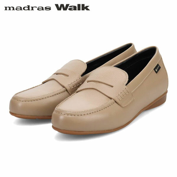 マドラスウォーク madras Walk レディース ゴアテックス ローファー MWL1113 BEIGE 防水透湿 MADMWL1113BEG