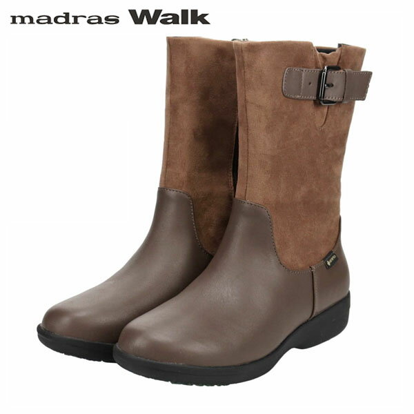 マドラスウォーク ブーツ レディース マドラスウォーク madras Walk レディース ゴアテックス ミドルブーツ MWL2207 OAK 防水透湿 防滑 MADMWL2207OAK