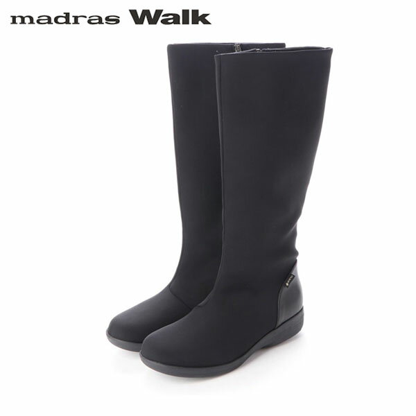 マドラスウォーク スノーブーツ レディース マドラスウォーク madras Walk レディース ゴアテックス スノーブーツ ロングブーツ MWL2208 BLACK 防水透湿 防滑 防寒 MADMWL2208BLA