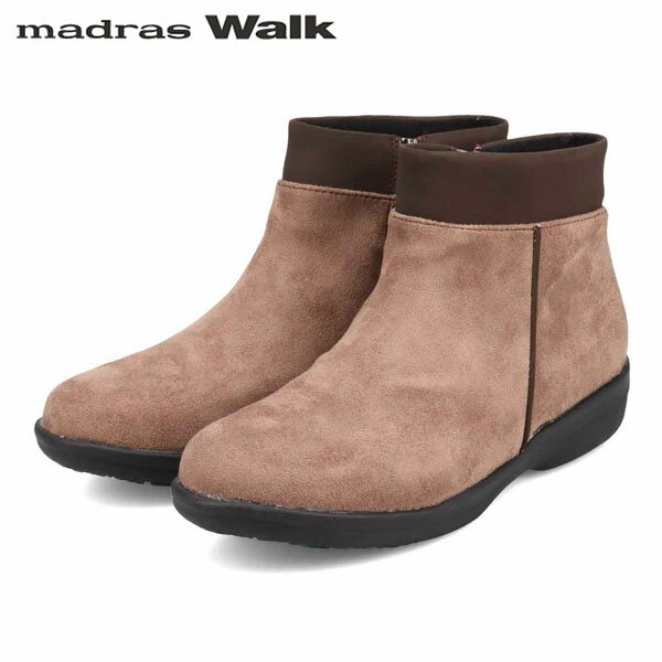 マドラスウォーク madras Walk レディース ゴアテックス ショートブーツ MWL2214 OAK-SILKY 防水透湿 防滑 4E MADMWL2214OAKS