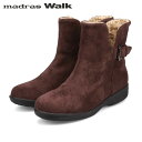 マドラスウォーク madras Walk レディース ゴアテックス スノーブーツ MWL2227 D-BROWN 防水透湿 MADMWL2227DBR